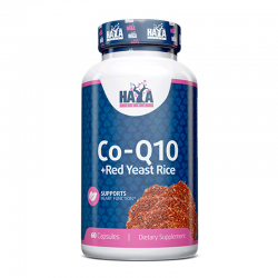 HAYA LABS Co-Q10 & Red Yeast Rice - 60 caps